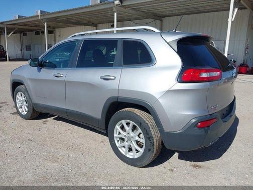 Billet Silver Metallic Clearcoat 2018 Jeep Cherokee Latitude