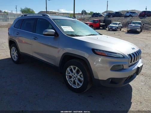 Billet Silver Metallic Clearcoat 2018 Jeep Cherokee Latitude