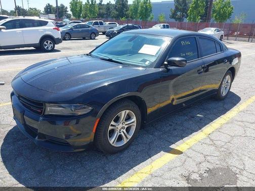 Pitch Black Clearcoat 2019 Dodge Charger SXT