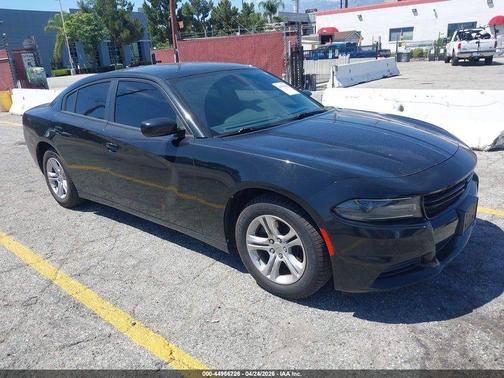 Pitch Black Clearcoat 2019 Dodge Charger SXT