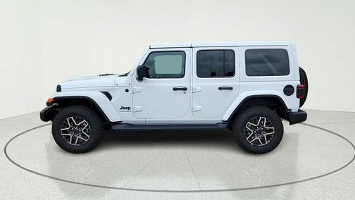Bright White Clearcoat 2026 Jeep Wrangler Sahara
