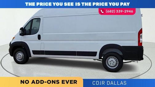 Bright White Clearcoat 2026 RAM ProMaster 2500 High Roof