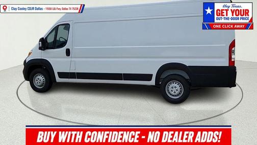 Bright White Clearcoat 2026 RAM ProMaster 3500 High Roof