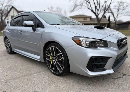 Ice Silver Metallic 2020 Subaru WRX STI Base