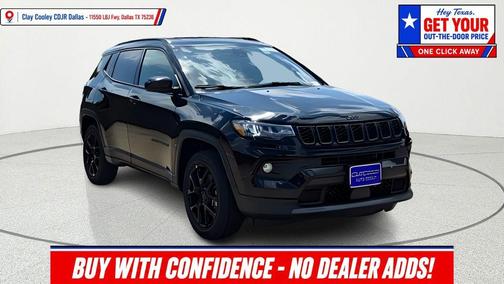 Diamond Black 2026 Jeep Compass Latitude