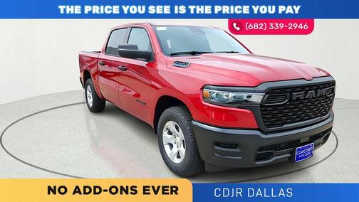 Molten Red Pearlcoat 2026 RAM 1500 Tradesman