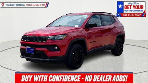Red 2026 Jeep Compass Limited