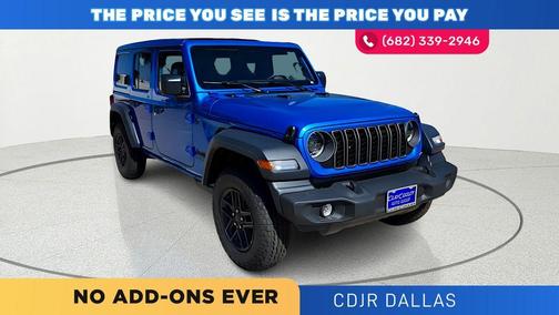 Hydro Blue Pearl 2026 Jeep Wrangler Sport