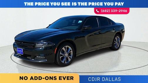 Pitch Black Clearcoat 2020 Dodge Charger SXT
