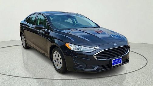 Agate Black Metallic 2020 Ford Fusion S