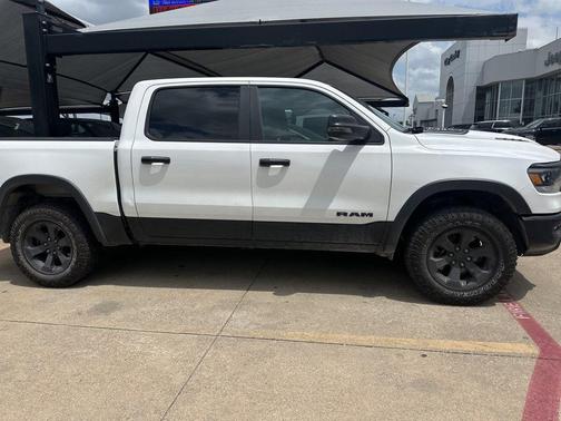 Bright White Clearcoat 2024 RAM 1500 Rebel