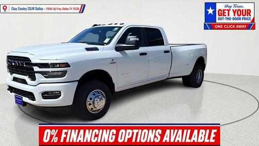 Bright White Clearcoat 2026 RAM 3500 Big Horn
