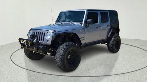 Billet Silver Metallic Clearcoat 2018 Jeep Wrangler JK Unlimited Sport