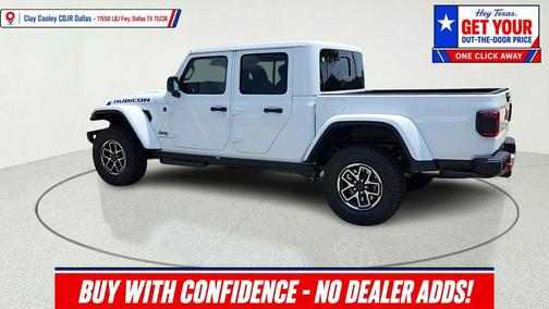 Bright White Clearcoat 2026 Jeep Gladiator Rubicon