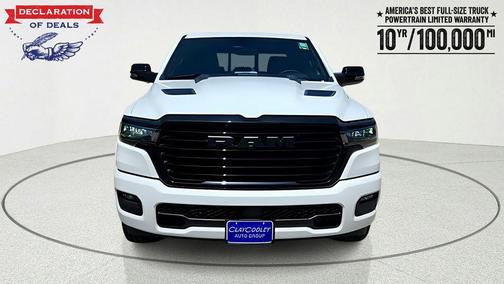 Bright White Clearcoat 2026 RAM 1500 Laramie