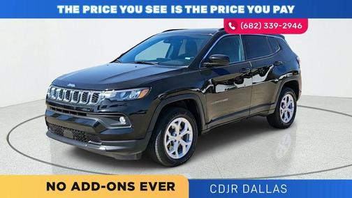 Diamond Black 2024 Jeep Compass Latitude
