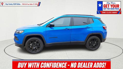 Hydro Blue Pearlcoat 2026 Jeep Compass Latitude
