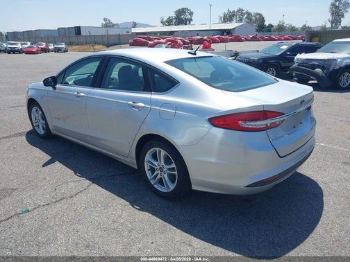 Ingot Silver 2018 Ford Fusion Hybrid S