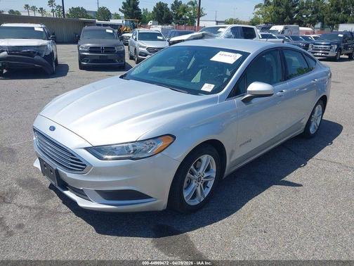 Ingot Silver 2018 Ford Fusion Hybrid S