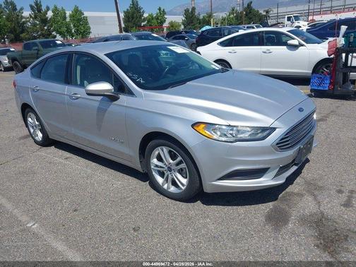 Ingot Silver 2018 Ford Fusion Hybrid S