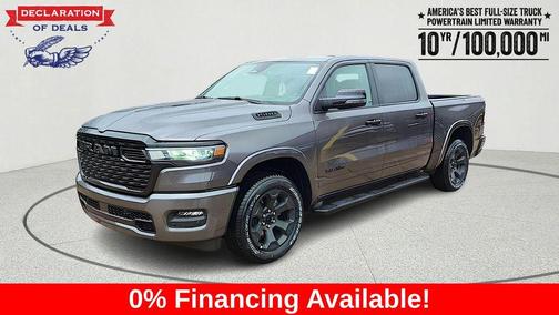 Granite Crystal Clearcoat Metallic 2026 RAM 1500 Big Horn/Lone Star