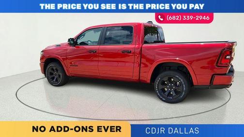 Molten Red Pearlcoat 2026 RAM 1500 Big Horn/Lone Star