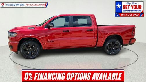 Molten Red Pearlcoat 2026 RAM 1500 Big Horn/Lone Star