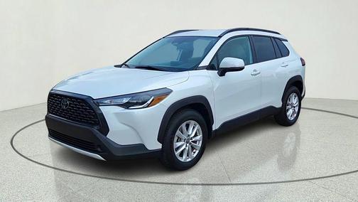 Wind Chill Pearl 2023 Toyota Corolla Cross LE