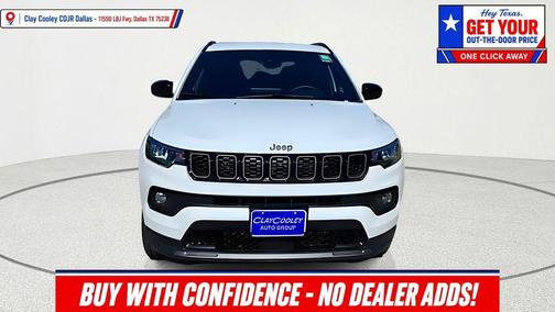 Bright White Clearcoat 2026 Jeep Compass Latitude