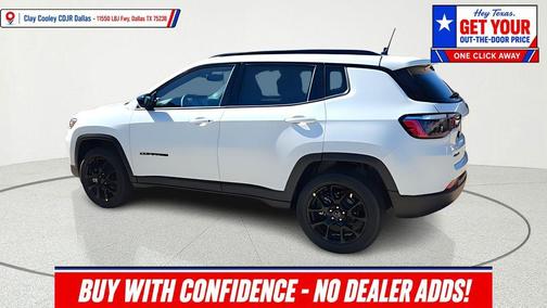 Bright White Clearcoat 2026 Jeep Compass Latitude