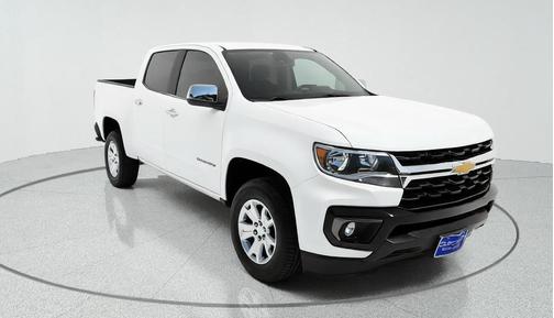Summit White 2021 Chevrolet Colorado LT
