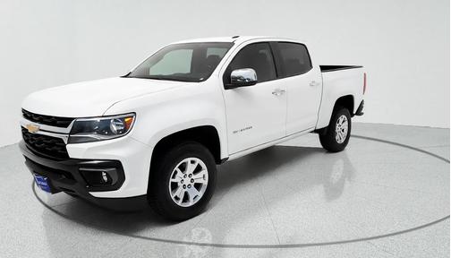 Summit White 2021 Chevrolet Colorado LT