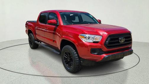 Barcelona Red Metallic 2022 Toyota Tacoma SR