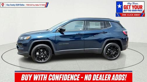 Fathom Blue Pearlcoat 2026 Jeep Compass Latitude