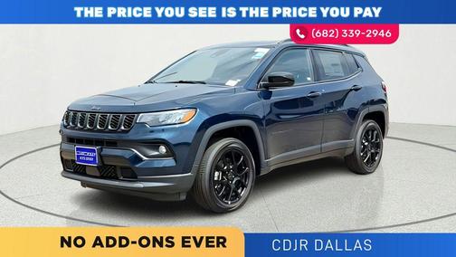 Fathom Blue Pearlcoat 2026 Jeep Compass Latitude
