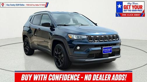 Fathom Blue Pearlcoat 2026 Jeep Compass Latitude