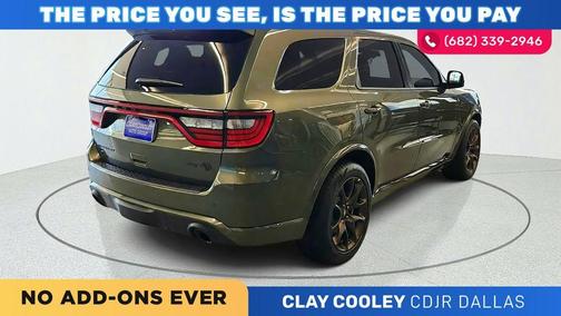 Green 2026 Dodge Durango SRT Hellcat