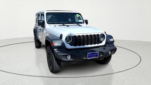 Bright White Clearcoat 2026 Jeep Wrangler Sport