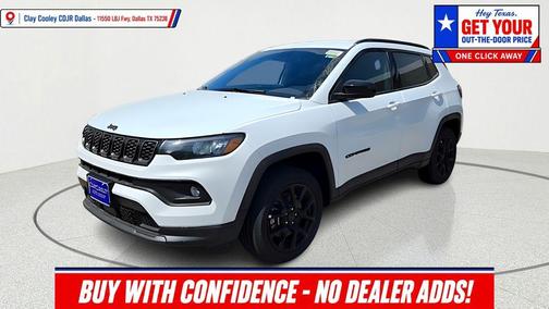 Bright White Clearcoat 2026 Jeep Compass Latitude