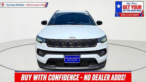 Bright White Clearcoat 2026 Jeep Compass Latitude