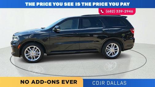 DB Black Crystal Clearcoat 2024 Dodge Durango GT