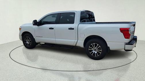 Glacier White 2024 Nissan Titan SV