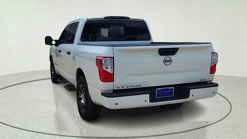 Glacier White 2024 Nissan Titan SV