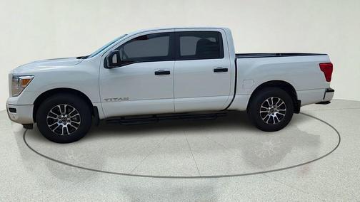 Glacier White 2024 Nissan Titan SV