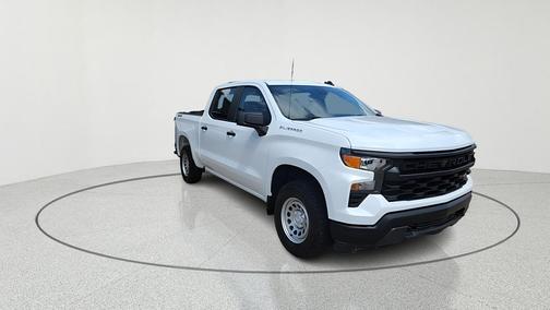 Summit White 2024 Chevrolet Silverado 1500 WT