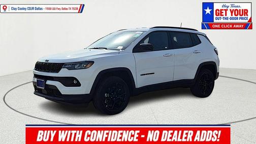 Bright White Clearcoat 2026 Jeep Compass Latitude
