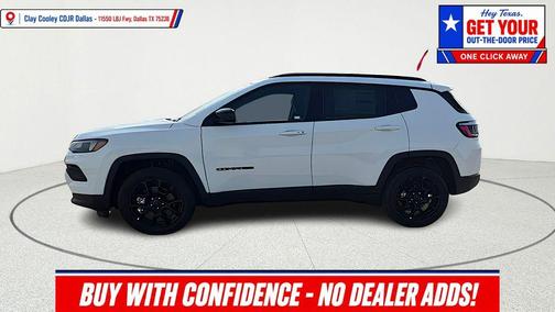 Bright White Clearcoat 2026 Jeep Compass Latitude