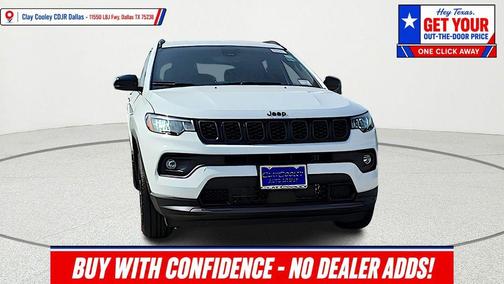 Bright White Clearcoat 2026 Jeep Compass Latitude