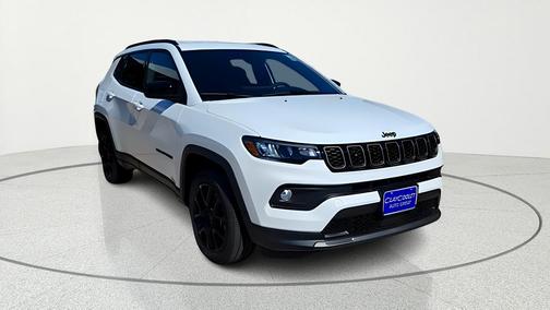 Bright White Clearcoat 2026 Jeep Compass Latitude