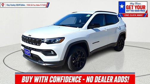 Bright White Clearcoat 2026 Jeep Compass Latitude